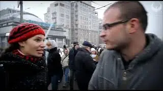 Тесак протестует на Болотной площади 10 12 2011