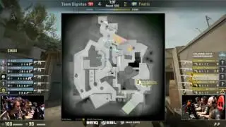CS:GO VODS | Fnatic vs Dignitas - Map 2 - ESL One Cologne - Semi Finals - 2014