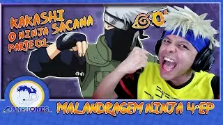 Naruto reage ao Kakashi o Ninja Sacana Parte-1 -|- Malandragem Ninja 4°Ep (Voice Makers!)