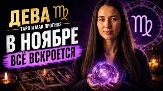 ДЕВА - ТАРО И МАК ПРОГНОЗ на НОЯБРЬ 2023 года от Анастасии Силаевой