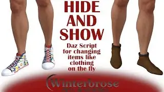 HIDE and SHOW, Daz Script