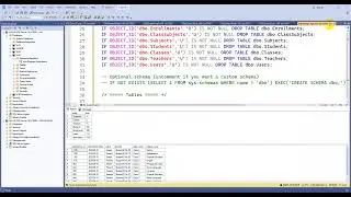 Rename  columns of each table in Sql Server  Management