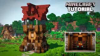 COMO CONSTRUIR UMA TORRE DE ENCANTAMENTOS - Minecraft Tutorial