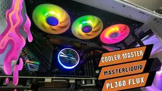 How to install Cooler Master Masterliquid PL360 Flux Cooler in Intel Core i9 Processor | Insource IT