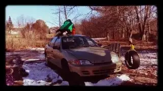 Parkour on car