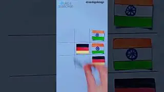 Tic Tac Toe game ❌⭕ | India 🇮🇳 and Germany 🇩🇪 