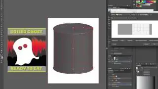 Adobe Illustrator 3D Mapped Label