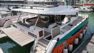 HYDROGEN POWERED - 1st cruising hydrogen catamaran : Samana 59 Smart Electric x REXH2