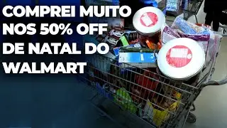 I filled my cart during Walmart's 50% off Christmas sale.