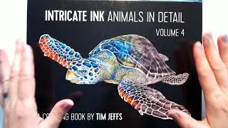 [FLIP THROUGH] Intricate Ink Animals in Detail Volume 4 by Tim Jeffs