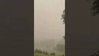 Peaceful and Relaxing Thunderstorm over South Carolina.
