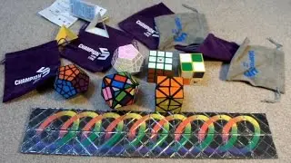 Champion's Cube Store Unboxing: Edison Cubes, Rhombic 4x4, QJ Megaminx v2, 20 Panel Magic & More