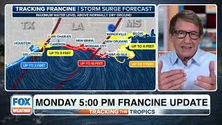 Bryan Norcross Analyzes The Latest On Tropical Storm Francine