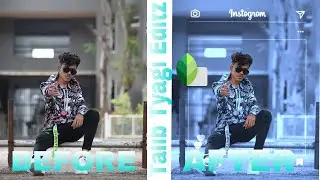 Instagram Viral Photo Editing  l Snapseed Photo editing  l  Snapseed Background