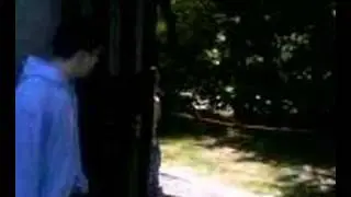 Monkey man scares innocent freshman