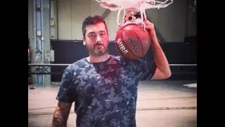 Basketball Delivery and Drop Drone I droni riprese aeree