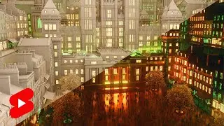 [20] Central Nightout - Blender 3D #Shorts