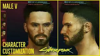 Cyberpunk 2077 - Good Looking Male Character Customization + In Game Preview