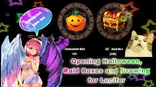 Sword Master Story Opening 100 Raid Boxes ,Halloween Box and drawing Lucifer