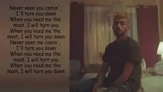 ZAYN - Entertainer - LYRICS