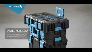 Organizer walizkowy wysoki HT7G508 - System Skrzyń Modułowych