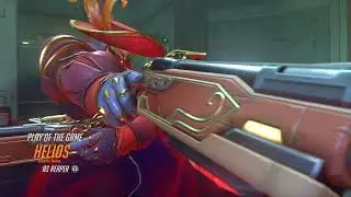 POTG - As Reaper - Healer Uses tank to hide from me - Overwatch 2
