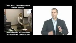 Trust and Communications: Virtual Worlds