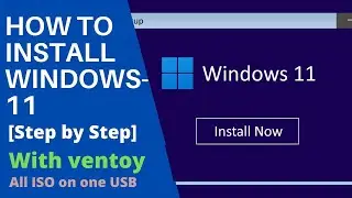 How to install windows 11 step by step in Bangla | Setup Windows 11 | Easily Install Windows 11