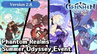 Phantom Realms - Summertime Odyssey - Genshin Impact v2.8