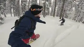 Feldberg snowboarding offpist!, winter season 2017/2018 GoPro Hero 6
