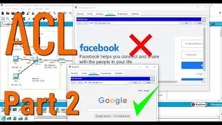 Access Control List (ACL) Part 2 Static Route
