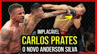 IMPRESSIONOU🚨 CARLOS PRATES FAZ MAIS UMA VITIMA #ufc305