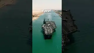 The Suez Canal #history #fact #shorts