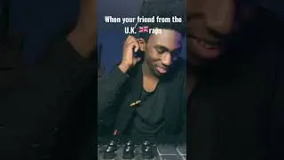 When your U.K. friend raps 😂 #shorts