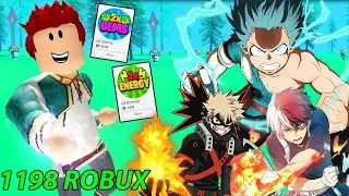 BỎ 1198 ROBUX MUA GAMEPASS ĐỂ SỞ HỮU ĐỘI HÌNH MY HERO LÊN SHINY CAO CẤP | ANIME PUNCHING SIMULATOR
