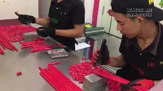 旺 (Wealthy) Candy Making | Candy designs for Chinese New Year