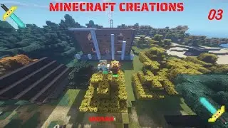 Minecraft Creations ep.3 The beginning of the LIBRARY