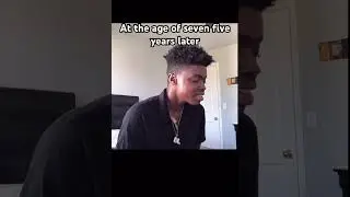 At the age of seven