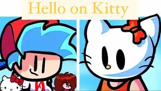 fnf1Friday Night Funkin' VS Hell On Kitty FULL WEEK + Cutscenes (FNF Mod) (Hello Kitty/Horror)