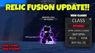 Fusion Update + New Class and CODE!! | A Hero's Destiny