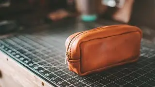 Making a Leather Money Bag (FREE PDF PATTERN)