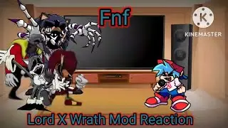 Fnf react to Lord X Wrath mod! (Gacha club)