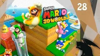 Прохождение Super Mario 3D World | Часть 27 | Марафон в доме загадок
