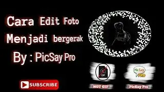 Cara Edit Foto Jadi Bergerak Menggunakan PicSay Pro NOT GIF | Tutorial Simpel