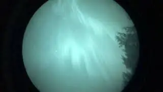 Northern Lights Pulsing in IR Band #Shorts