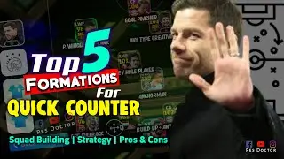 Top 5 Formations for Quick Counter in eFootball 2024 Mobile