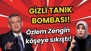 Özgür Özel Gizli Tanık Dosyasını Patlattı: Özlem Zengin’i Köşeye Sıkıştırdı