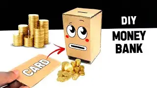 How to Make Personal ATM Machine - DIY ATM Machine (No DC Motor) | DIY piggy bank