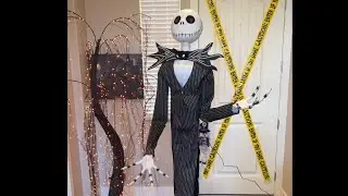 Jack Skellington full size animatronic assembly
