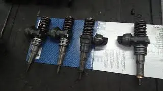 Фольксваген туран  1.9тди, volkswagen touran 1.9 tdi, замена масло съёмных колпачков,  рмк форсунок